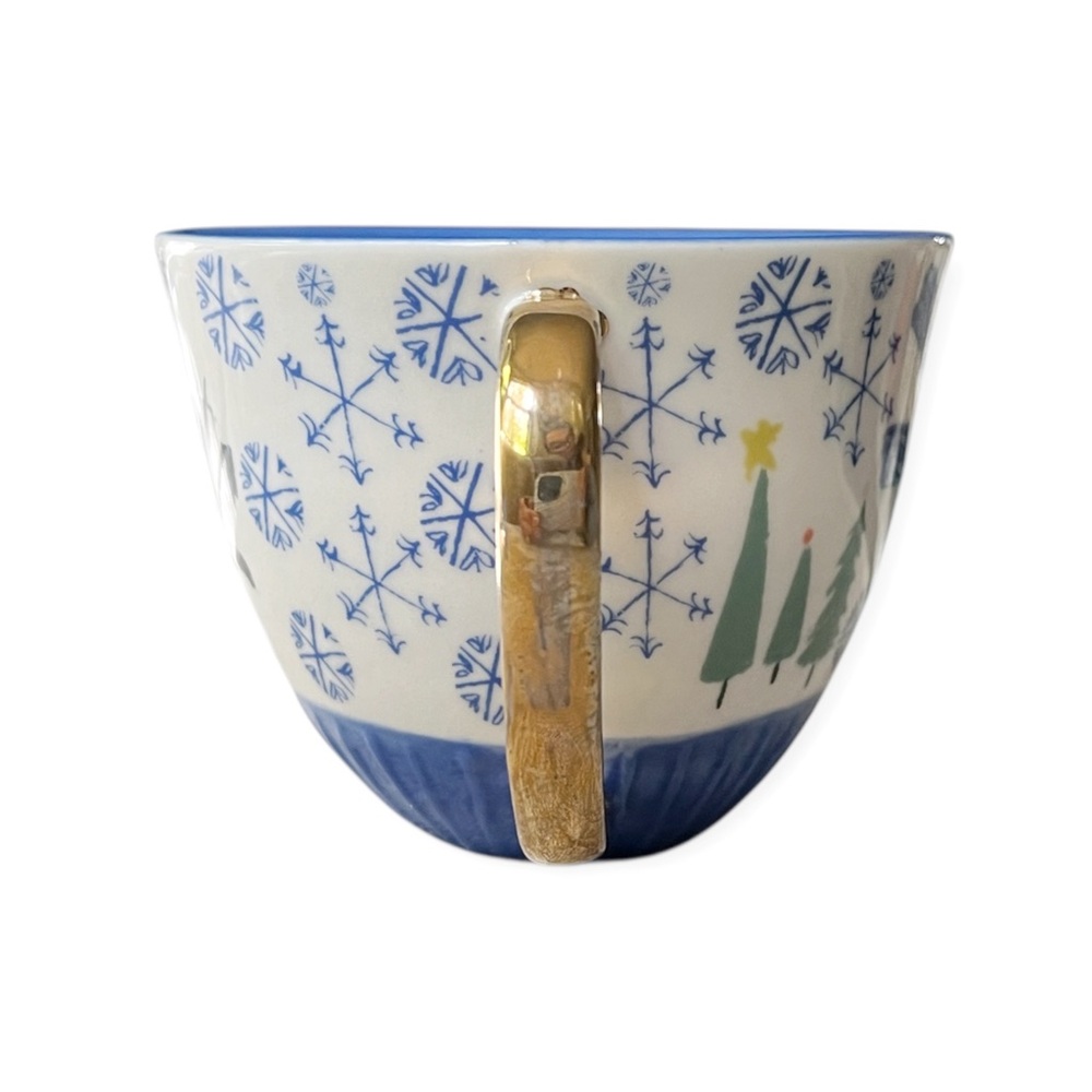 NWOT Anthropologie Holiday Spirit Mug - Scottie Dog - Picture 4 of 10